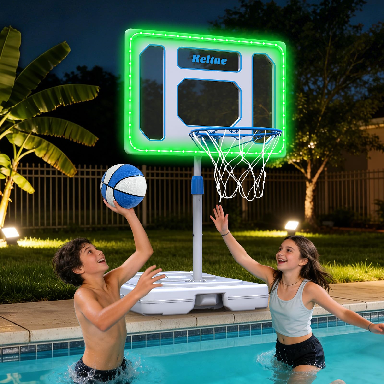 Photo 1 of Chowell Solar Pool Basketball Hoop