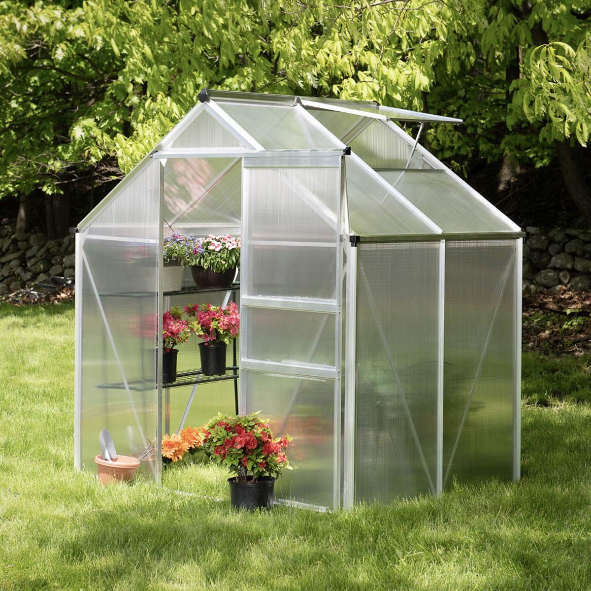 OGrow Portable Greenhouses for Outdoors 4 X 8 Greenhouse Sunroom
