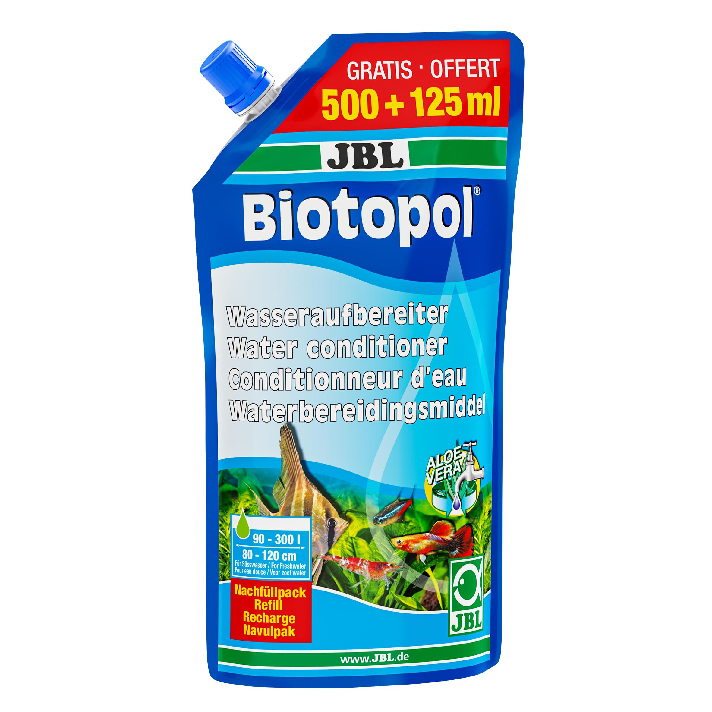 Jbl Biotopol Fresh Water Conditioner Refill 500+125Ml