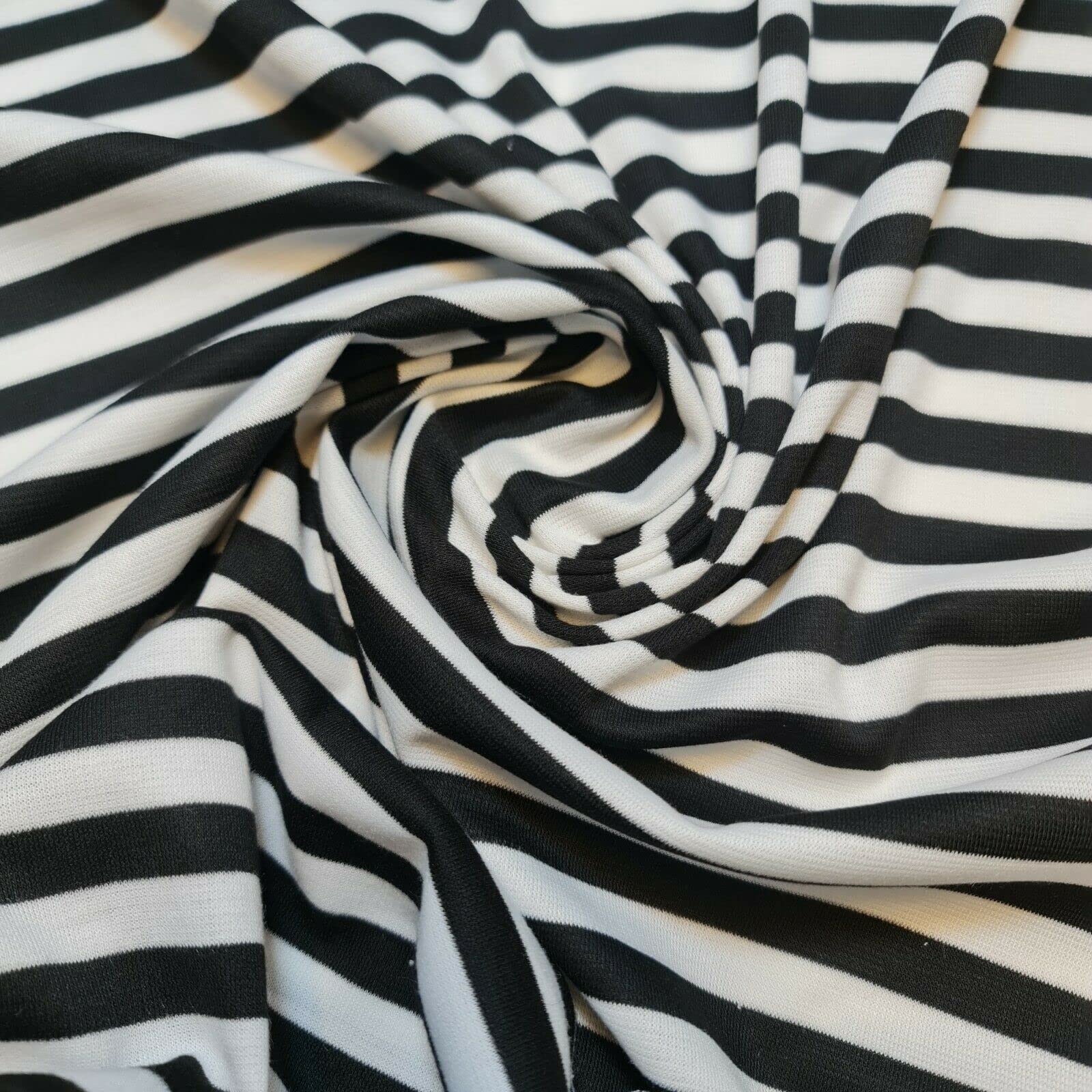 Viscose Ponte Roma Stretch Floral Animal Stripe Printed Dress T Fabric Fabric Material 58" (Pre Cut 1 Meter) (Design 16)
