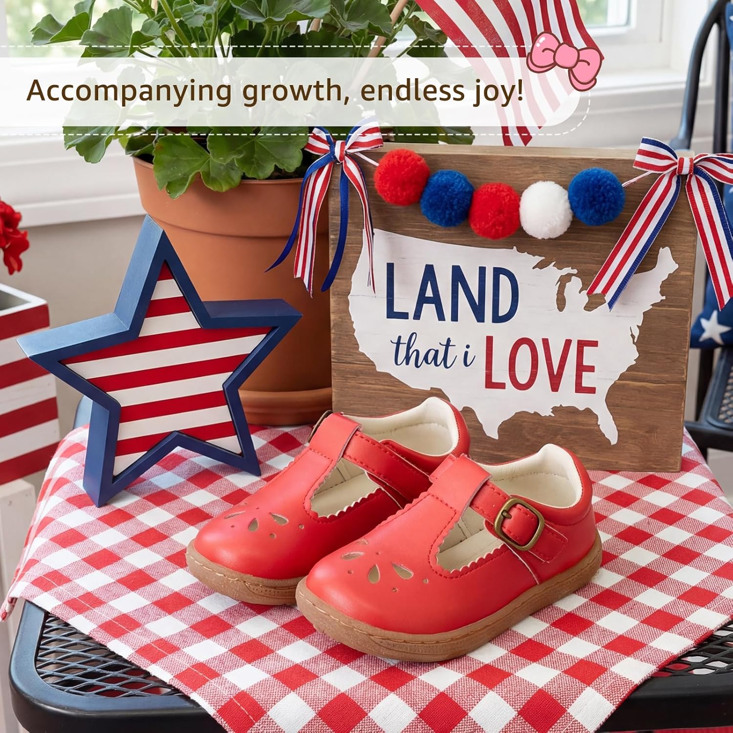 Toddler Girl Mary Jane Dress Shoes Wide Ballet Flats for Girls Party School Shoe - Image 7