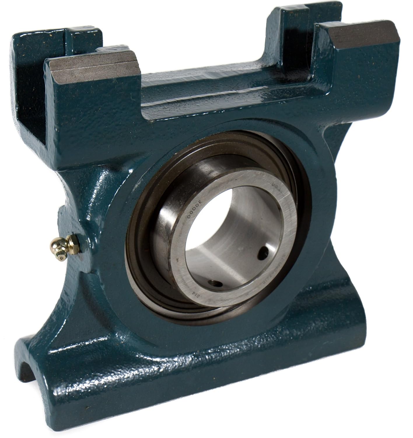 Dodge 136073 Take-Up Ball Bearing Unit, Top Angle, 8" Overall Length, 2.438" Bore Diameter