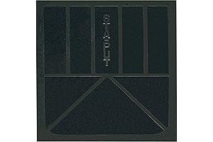 Buyers Solid Rubber Semi-Truck Mud Flaps - Pair, 24in.W x 24in.H, Black