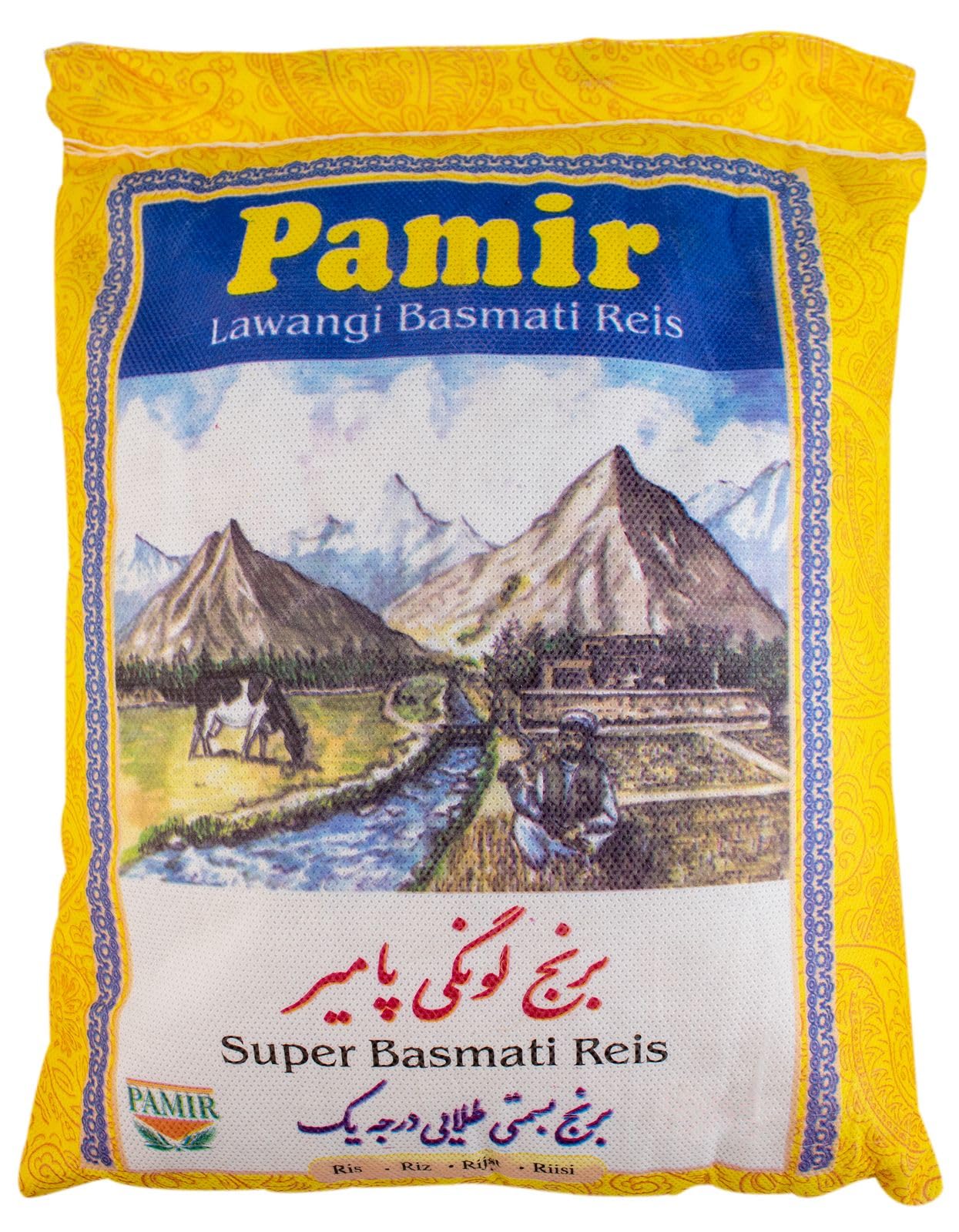 Pamir Lawangi Basmati Riz 10 kg du Pakistan