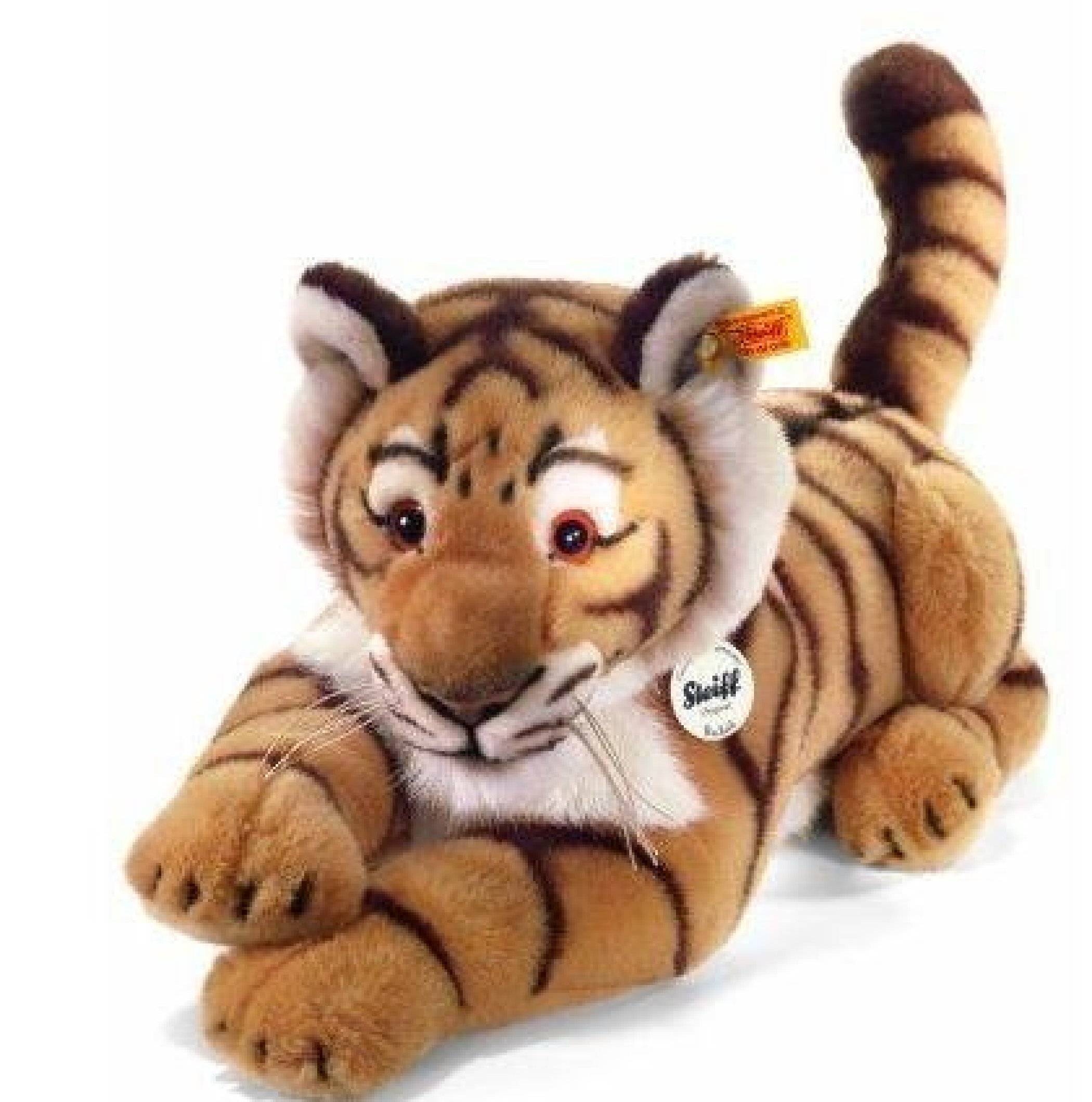 シュタイフ トラ Amazon.co.jp: シュタイフ Steiff トラのラジャー (Radjah Tiger