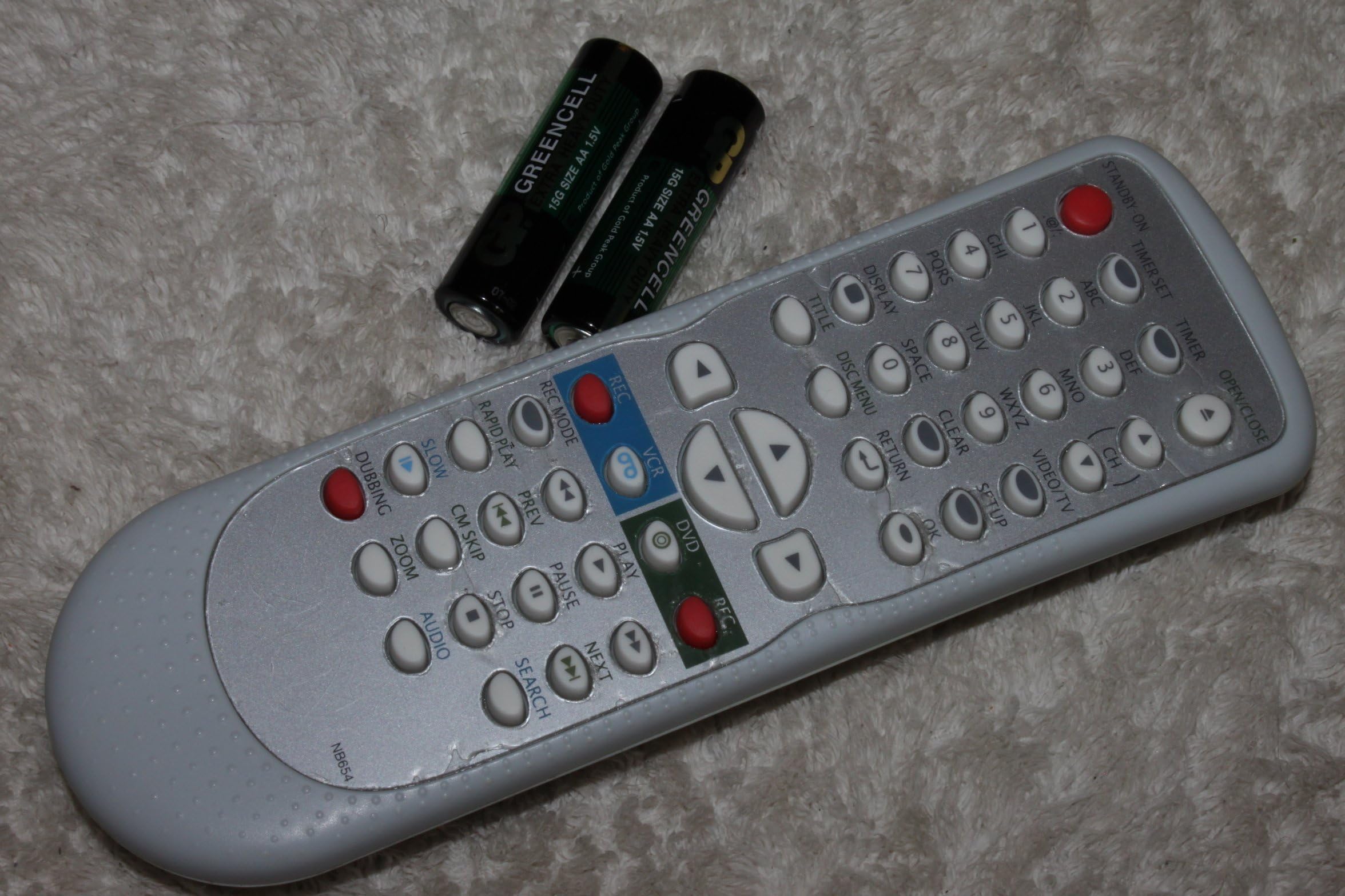REMOTE CONTROL UNIT / FUNAI - NB654UD