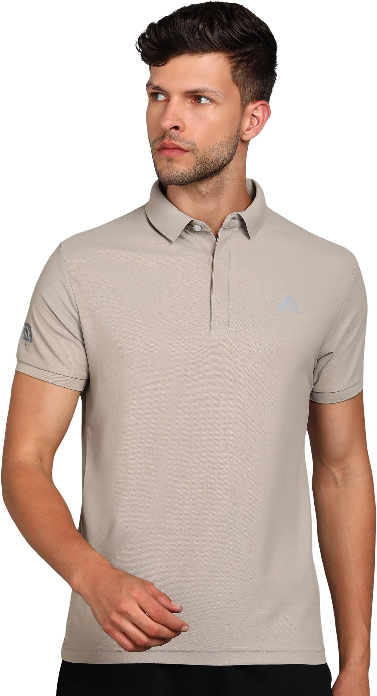 Alan Jones ClothingMen's Cotton Slim Fit Polo T-Shirt