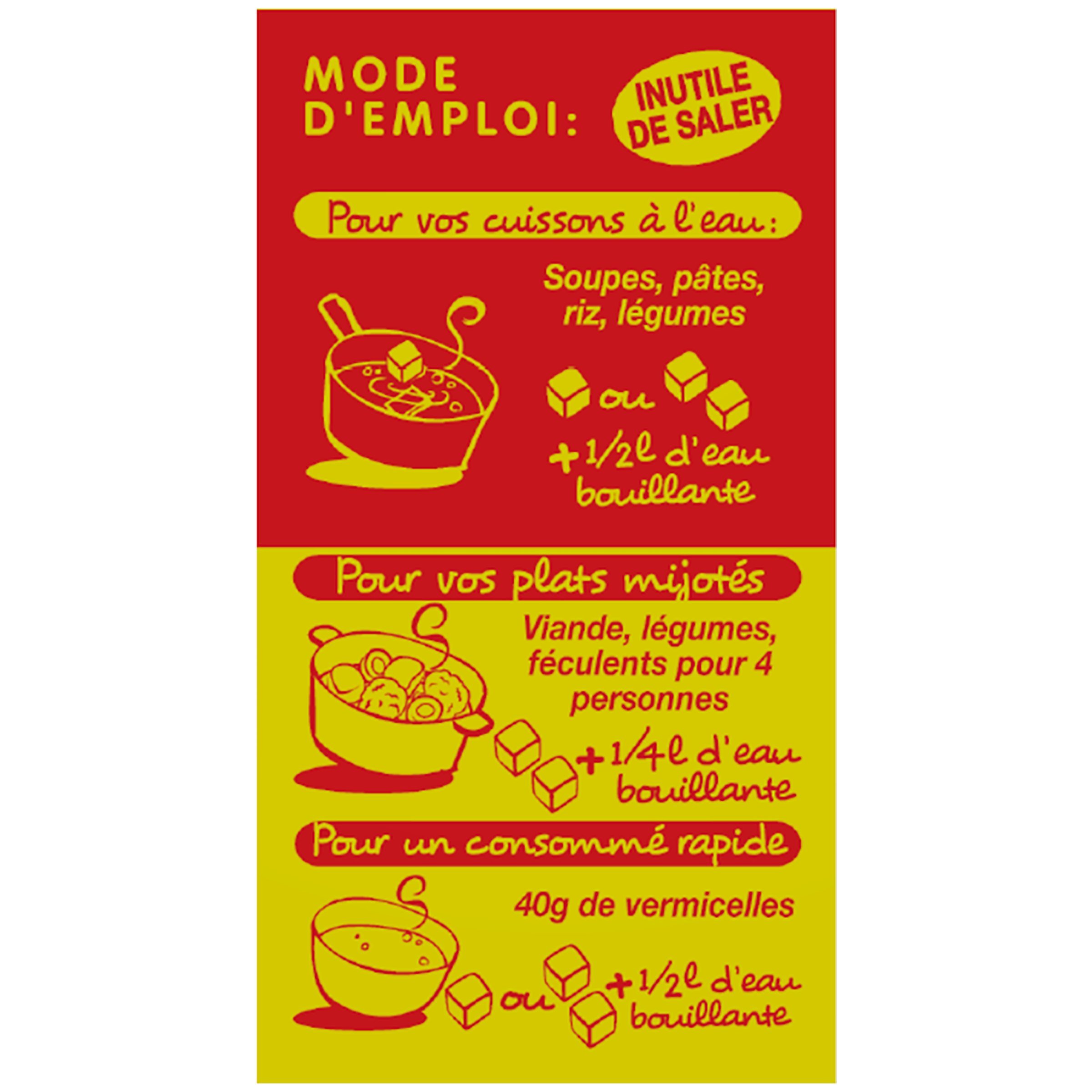 Maggi Bouillon Kub O El Original (32 Cubos) -128G
