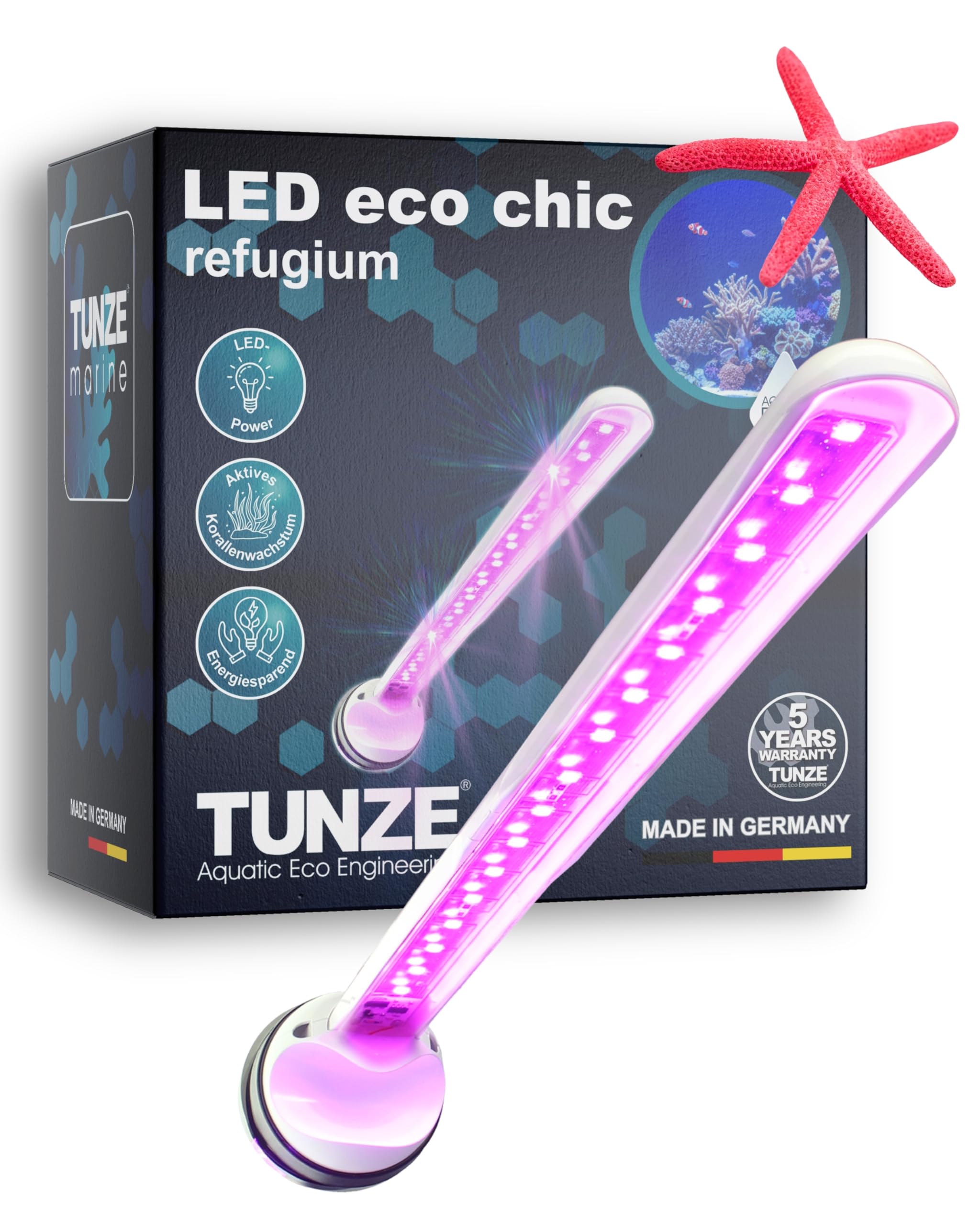 Tunze 8831 000 LED Eco Chic Refugium, für Meer und Süßwasser, 8 W