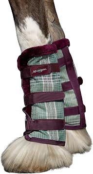 Kensington Protective Products Horse Fly Boots - Fleece Trimmed - Stay-Up Technology - Protection from Insect Bites and UV Rays - Sold in Pairs 2 Boots