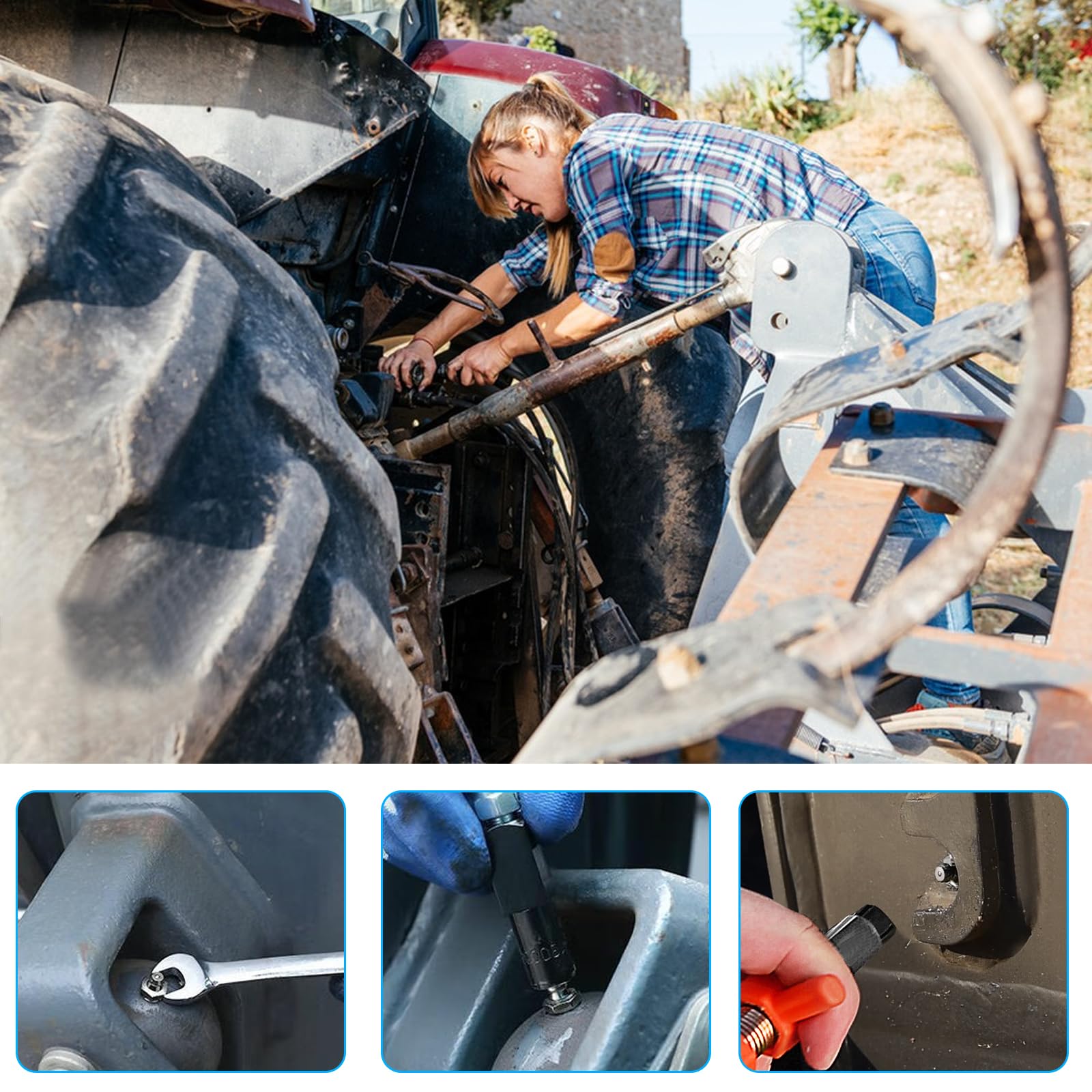 Kit Lardellatori 70 Pezzi Per Pompa Di Ingrassaggio - Foto 9