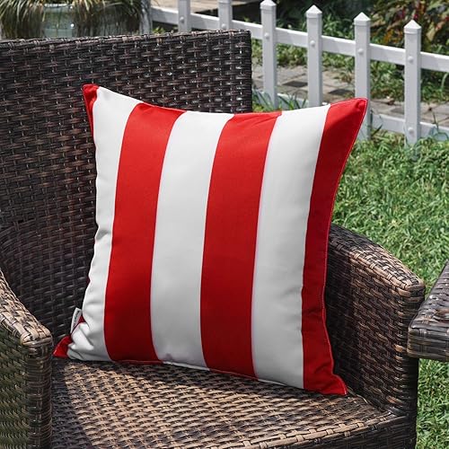 Miniatura 2 de WESTERN HOME WH - Juego de 2 fundas de almohada decorativas impermeables para exteriores