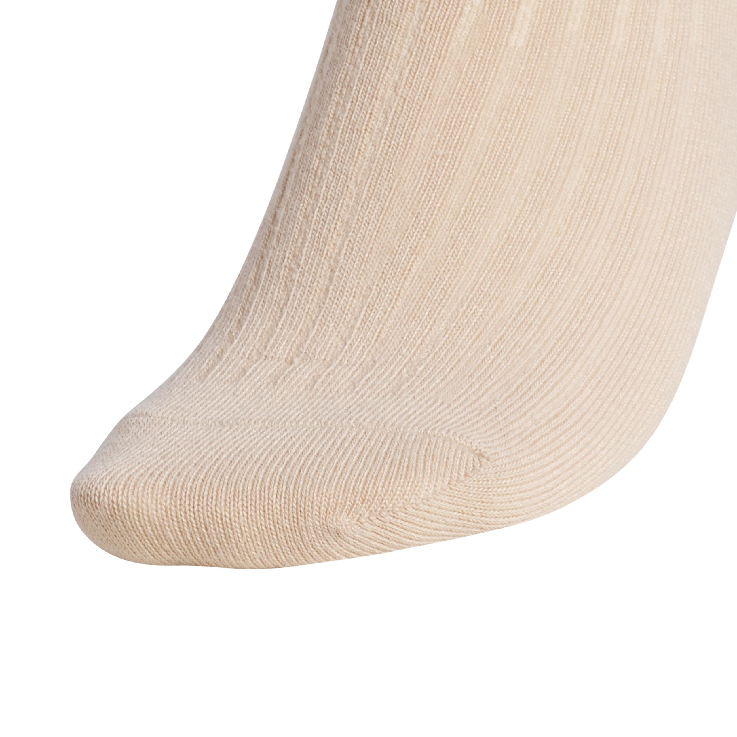 adidas Damskie damskie skarpety sportowe, 3 sztuki, Quarter Ruffle Ruffle Ankle Sock for Women Low Cut skarpety ćwiartkowe, Wonder Sage Green/Crystal Linen Beige/Magic Beige, M (3 sztuki), Wonder Sage