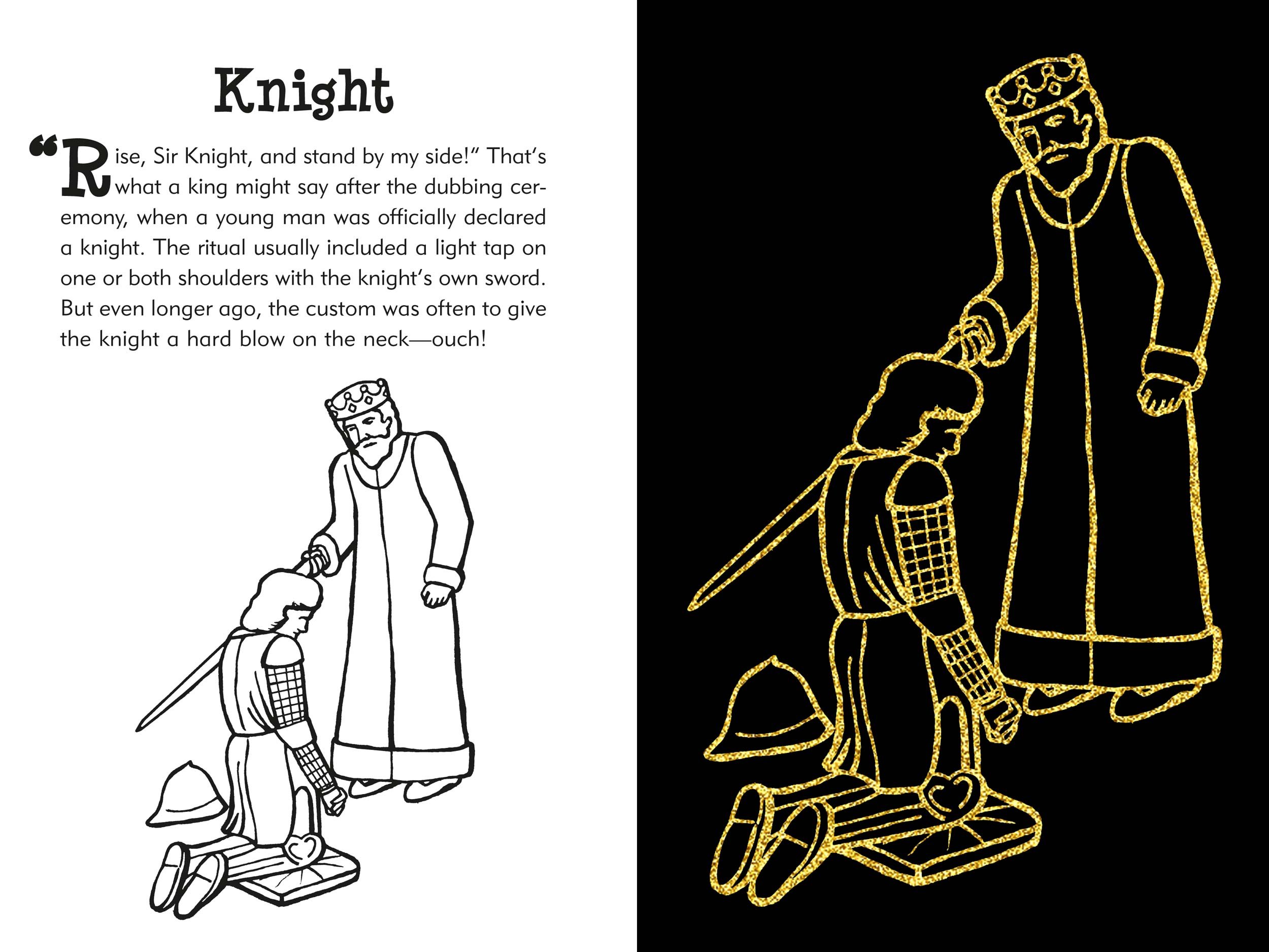 Knights Scratch and Sketch: For Brave Artists and Loyal Subjects of All Ages (Scratch & Sketch)