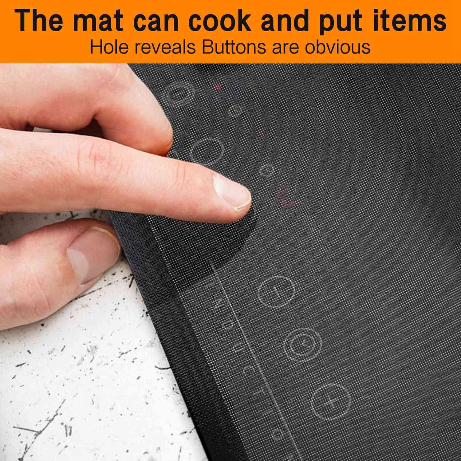 Skiitches 52X78cm (20X30 Inch) Magnetische Siliconen Inductie Kookplaat Mat Inductie Kookplaat Cover Protector Skiitches 52X78cm (20X30 Inch) Magnetische Siliconen Inductie Kookplaat Mat Inductie Kookplaat Cover Protector