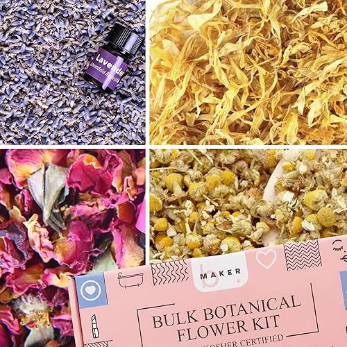 Kit de flores bMAKER, paquete de 4