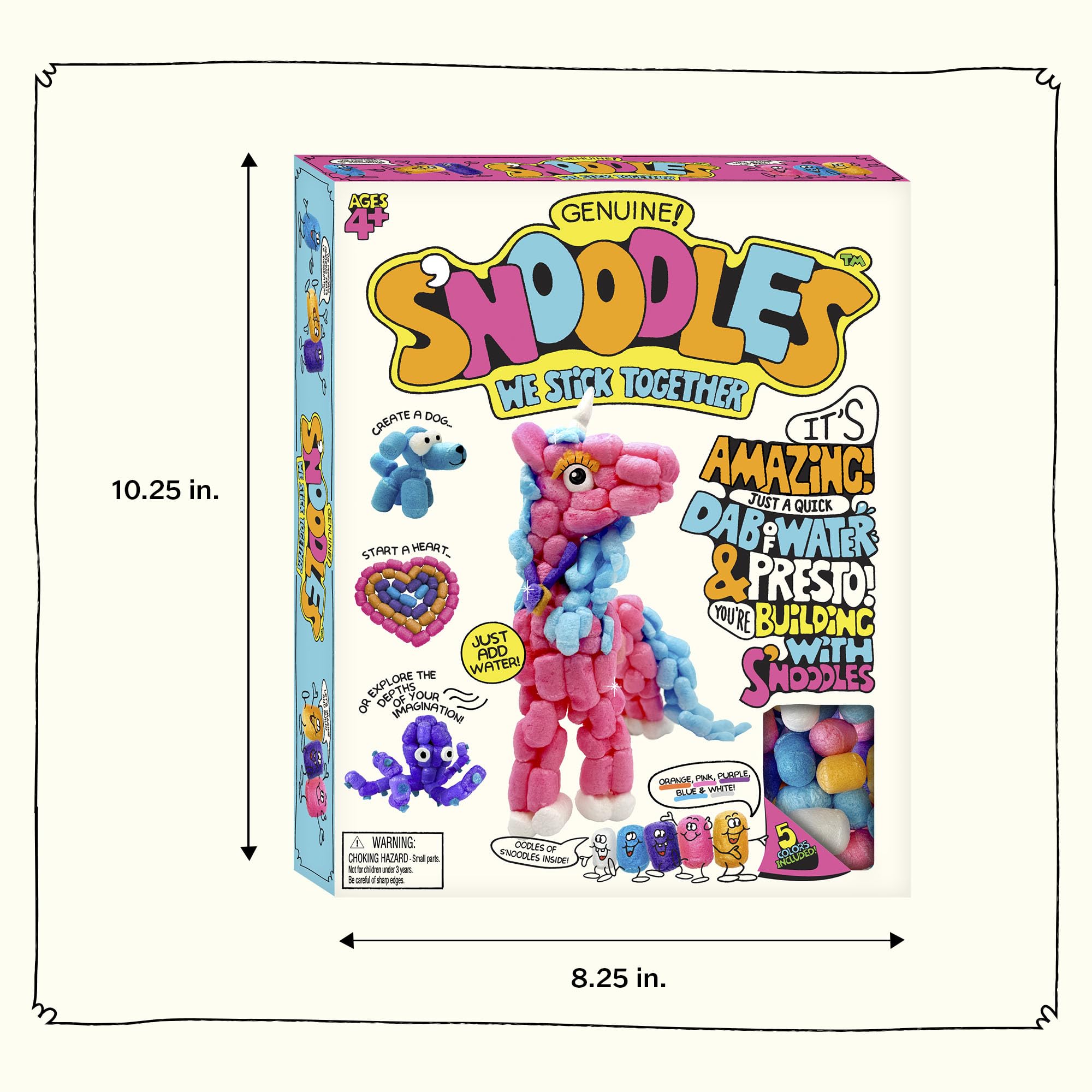 Amazon.com: Schylling S'Noodles - Creative Building Craft Kit