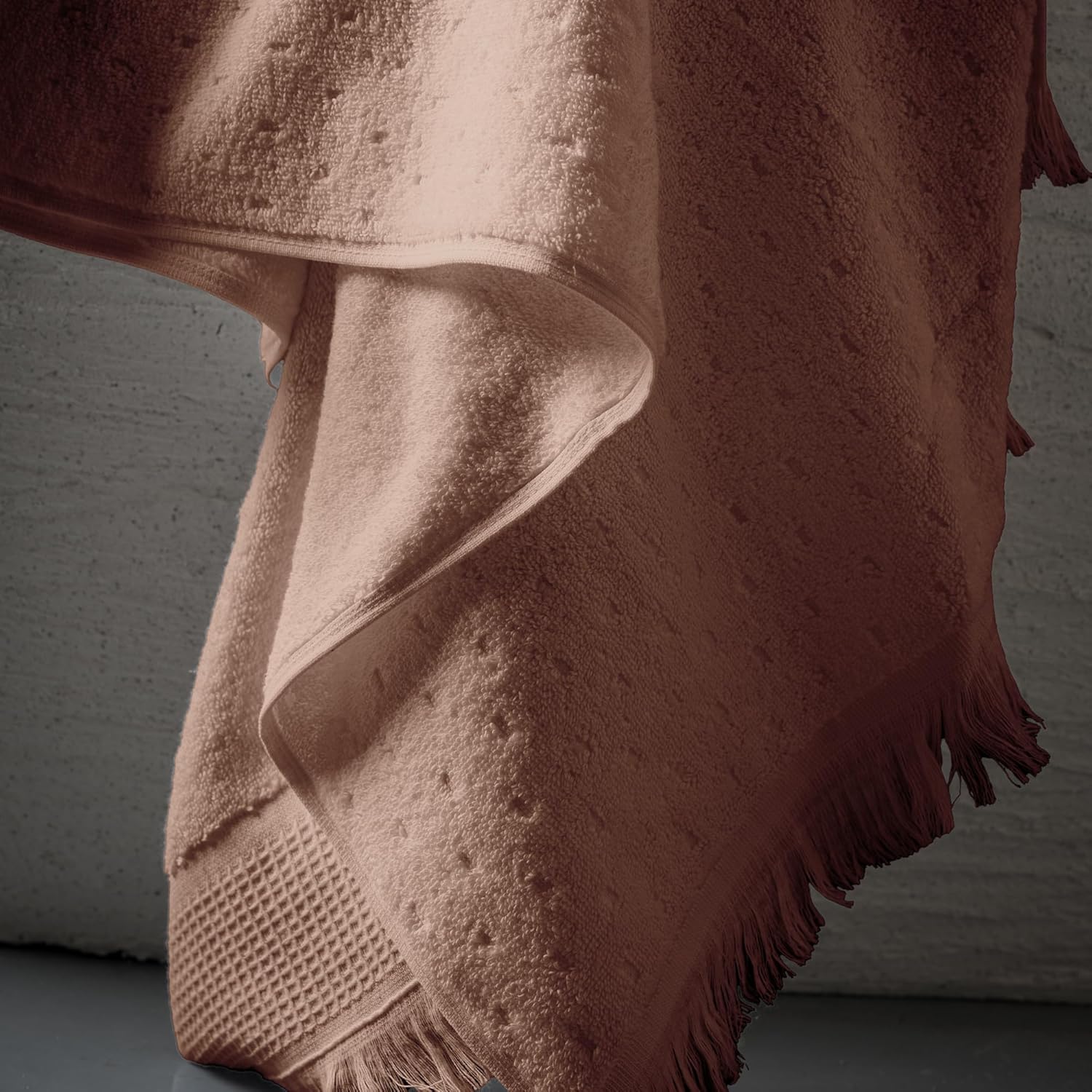 SOFE H&L | NADIAS Luxury Turkish Cotton Towels Set of 6 (2 Bath Towels 2 Hand Towels 2 Wash Cloths) Macaron | Light, Premium, Soft, Durable, Absorbent - Hotel Quality Towel Set for Bathroom - Image 3