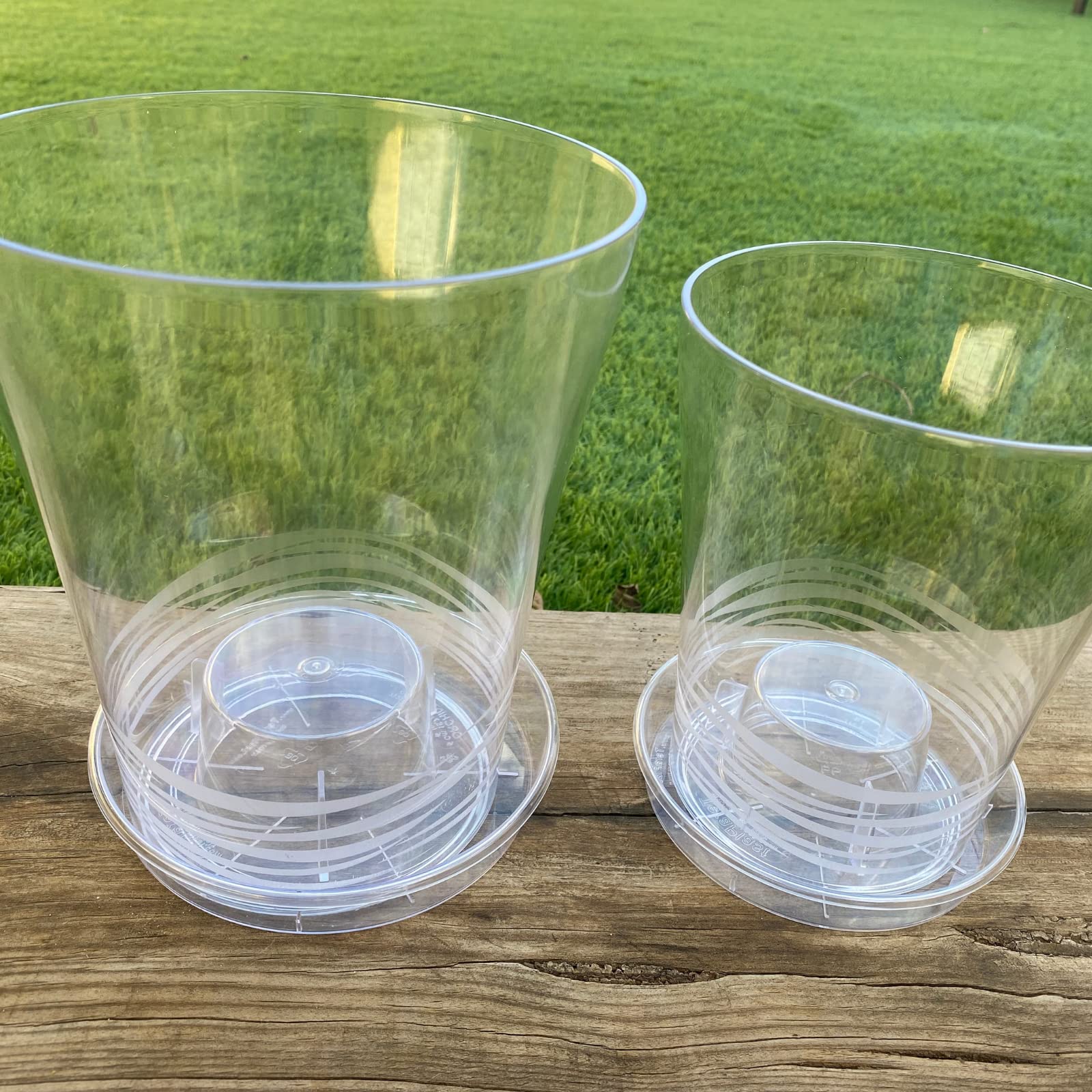 100 Uds Maceta De Flores De Plástico Maceta De Viv... – Grandado