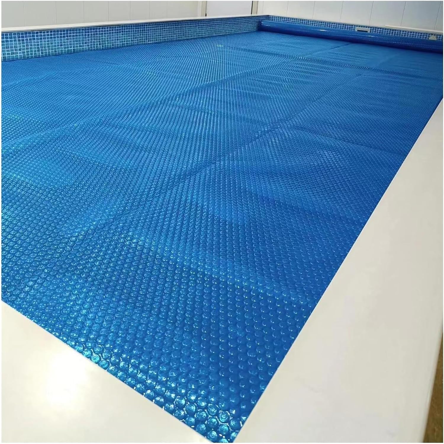Pokrywa izolacyjna basenu łatwy zestaw pokrowiec na basen przydomowy / basen ramowy/kryty, koc zatrzymujący grzejnik spa z hydromasażem