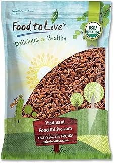 12 Pie Dessert Recipes for Classic Homemade Baking 52 Food to Live Organic Pecan Pieces, 9 Pounds – Raw, Chopped Pecans, Non-G...