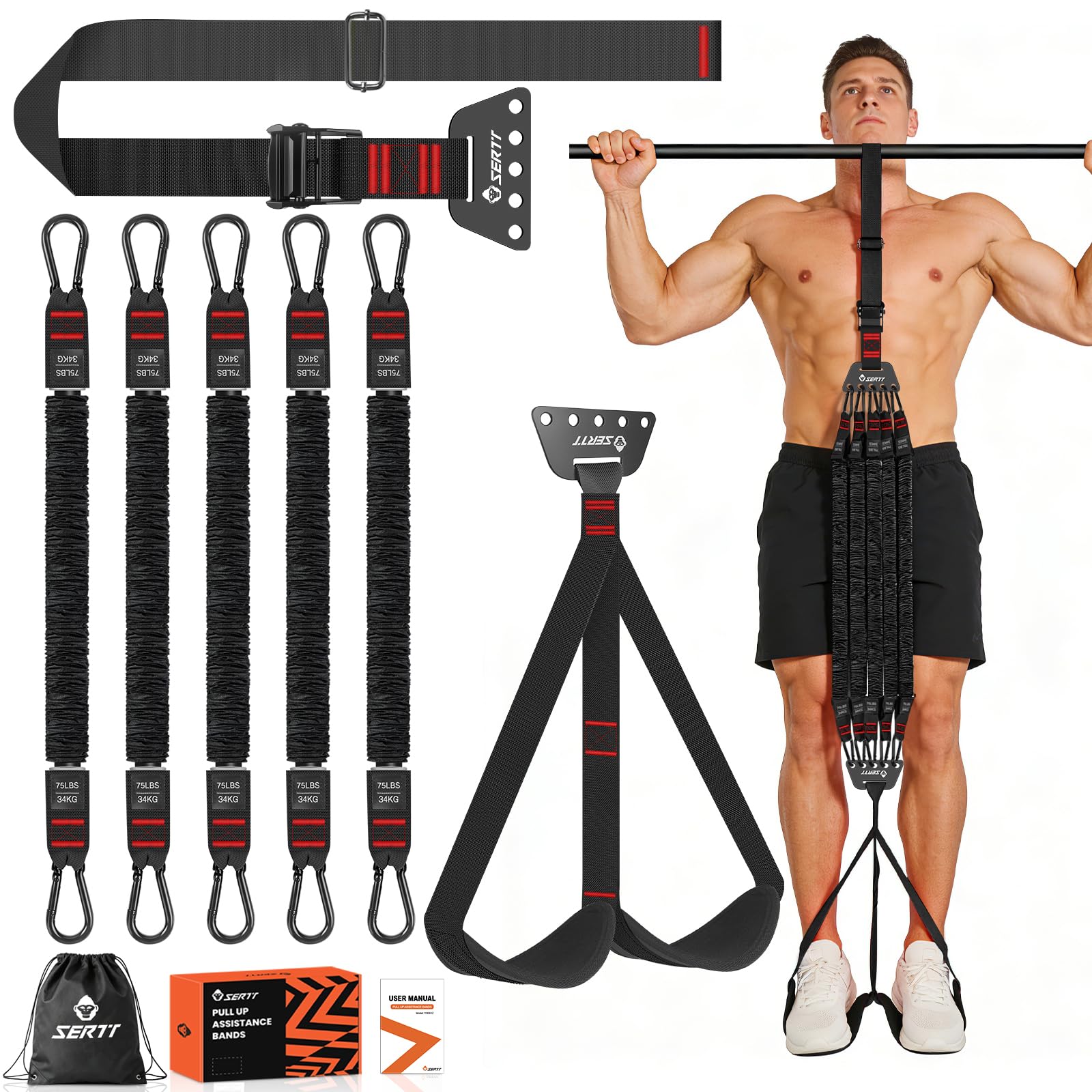 Replacement Resistance Band for Doorway Pull up bar product research image