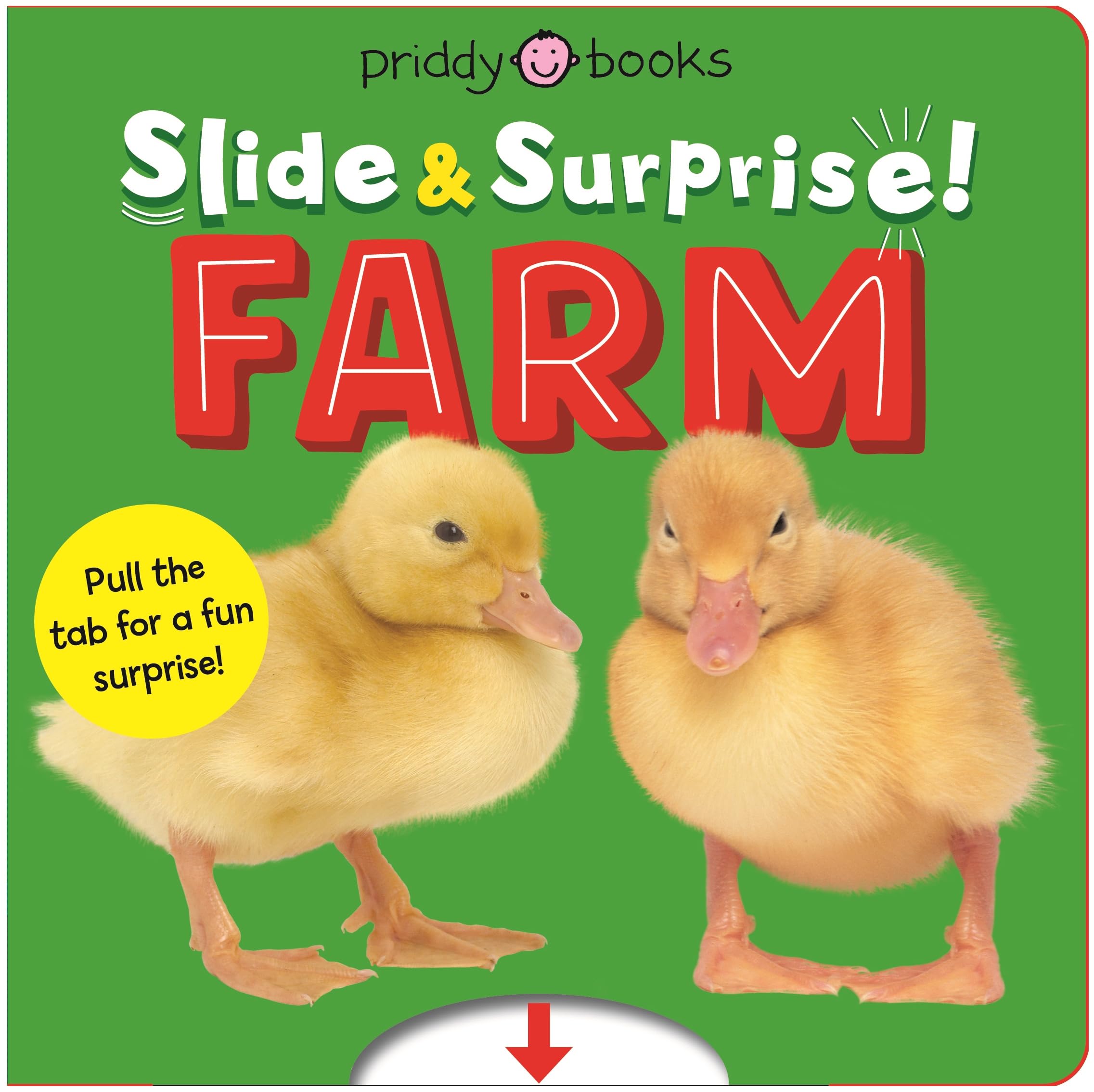 Farm (Slide & Surprise!): Pull the tabs for a fun farm surprise by Roger Priddy