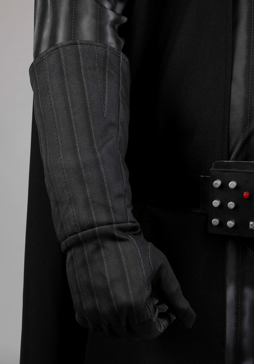 Deluxe Adult Darth Vader Star Wars Costume Jumpsuit with Cape, Mask, Gloves, & Belt for Halloween and Cosplay Fun - Image 8