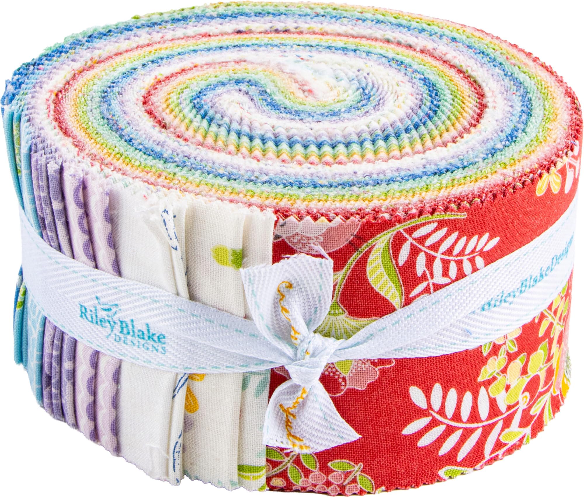 Cherry Guidry Awakening Rolie Polie 40 2.5-inch Strips Jelly Roll Riley Blake Designs RP-17100-40