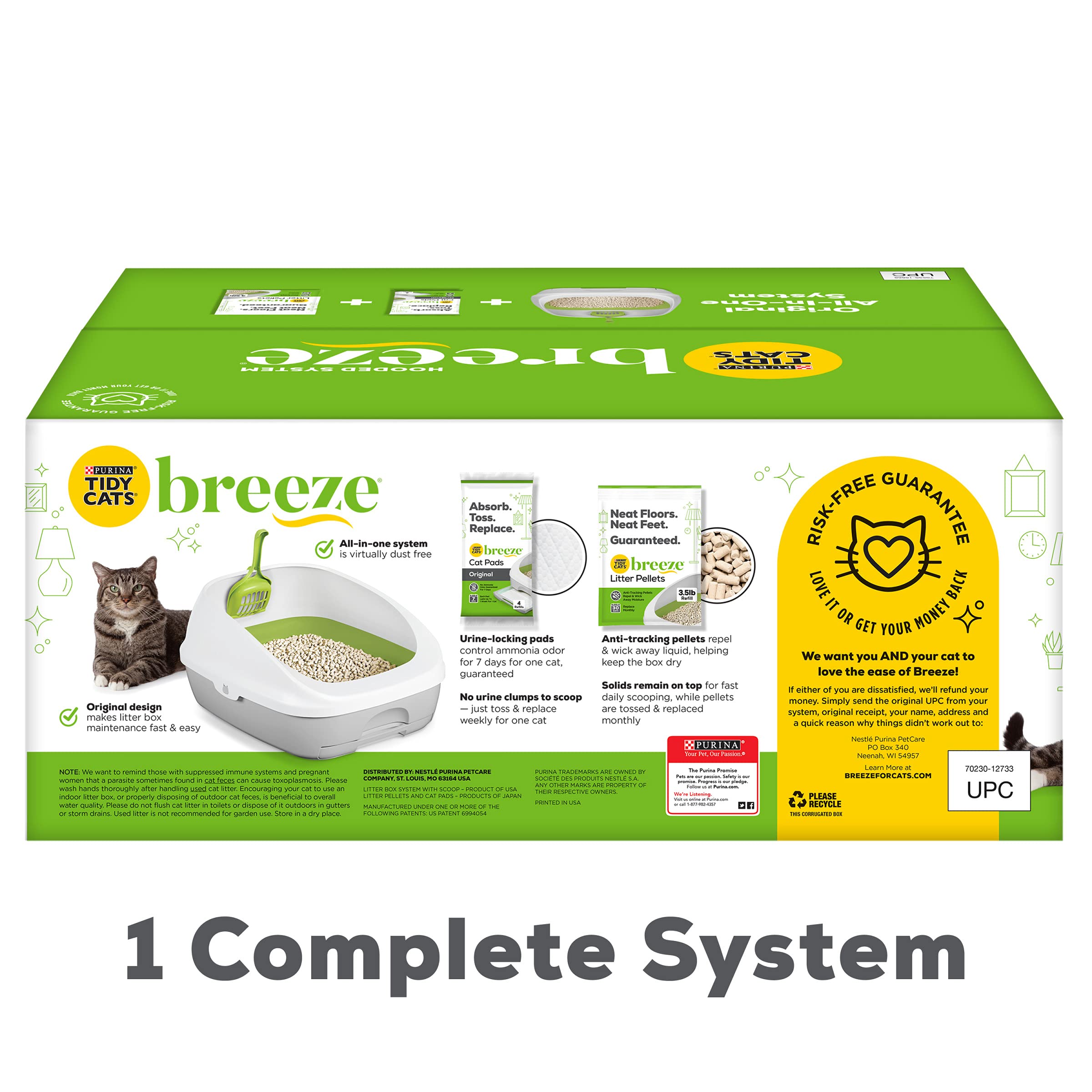 Purina Tidy Cats Litter Box System, Breeze System Starter Kit Litter