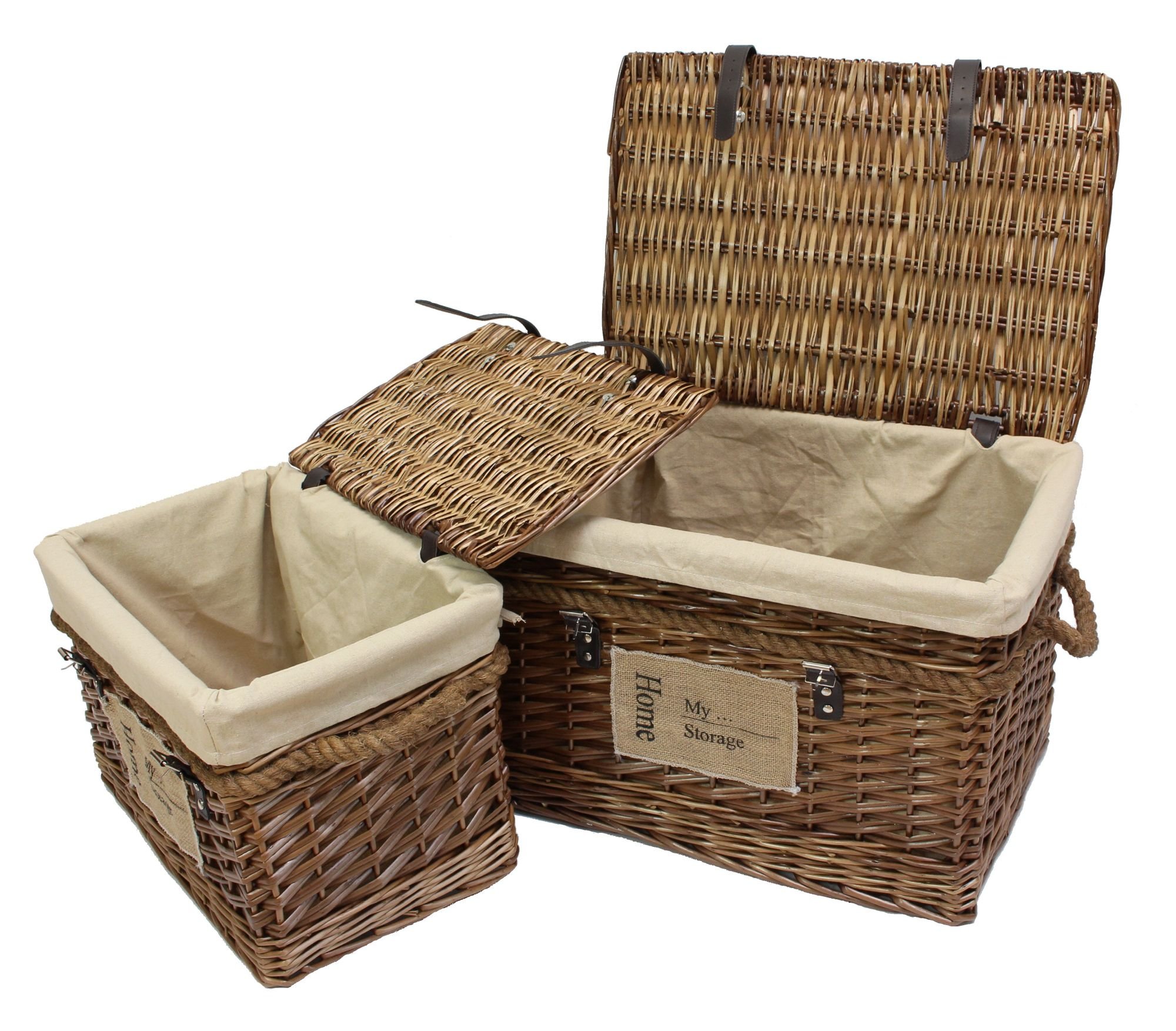 FRANK FLECHTWAREN Universaltruhe My Storage, 2er Set