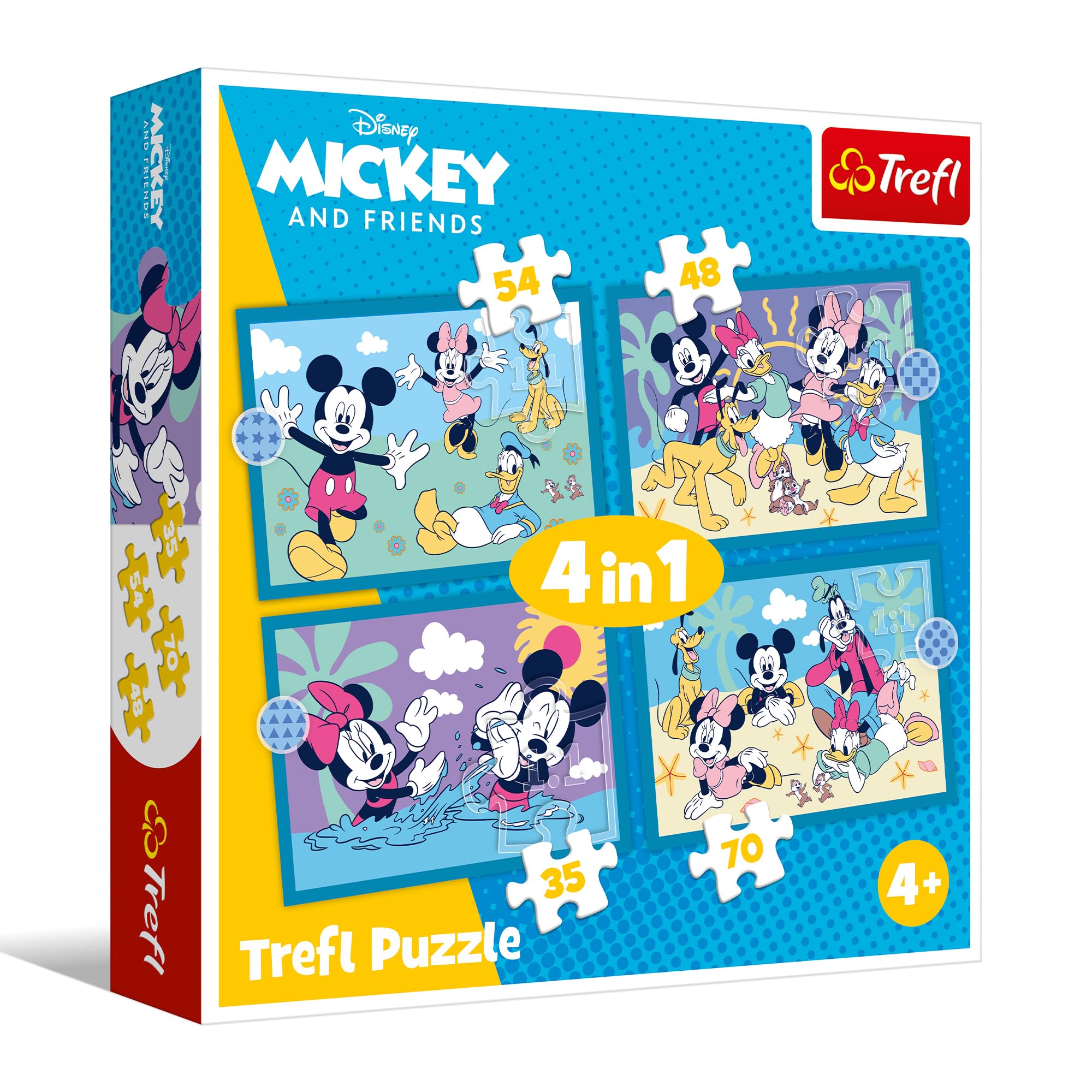 Trefl - Mickey Mouse and friends, the fun adventures of Mickey