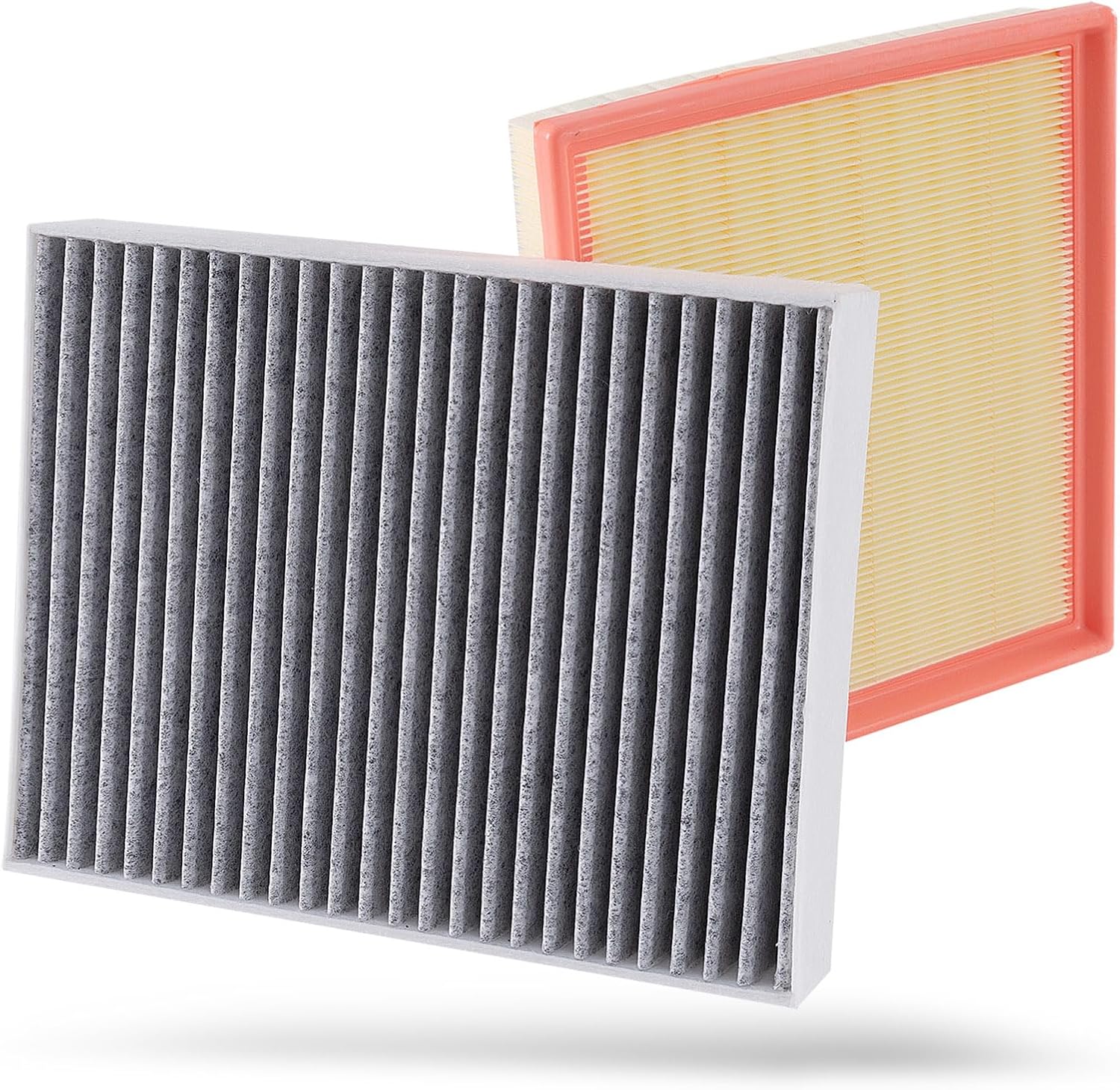 13718507320+64119237555 Engine & Cabin Air Filter Set for BMW 2.0L L4-228i/328i GT xDrive/428i xDrive(2014-2016), 228i xDrive/428i xDrive Gran Coupe(2015-2016),320i/320i xDrive/328i/328i xDrive