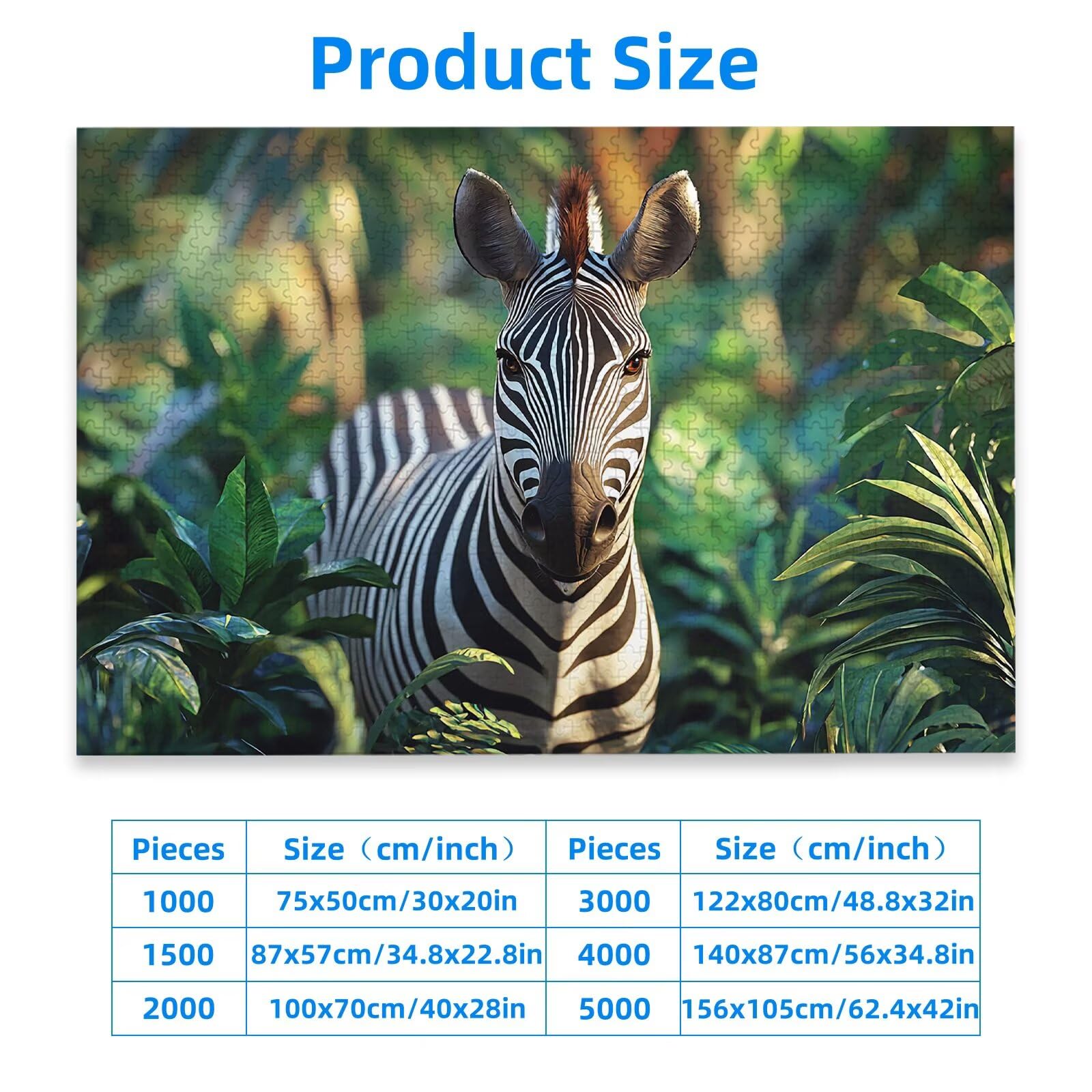Puzzle 4000 elementów, tropikalne puzzle, 4000 elementów dla dorosłych, drewniane zwierzęta, dla dorosłych, trudna łamigłówka, puzzle dla całej rodziny, drewniane puzzle do dekoracji salonu, na