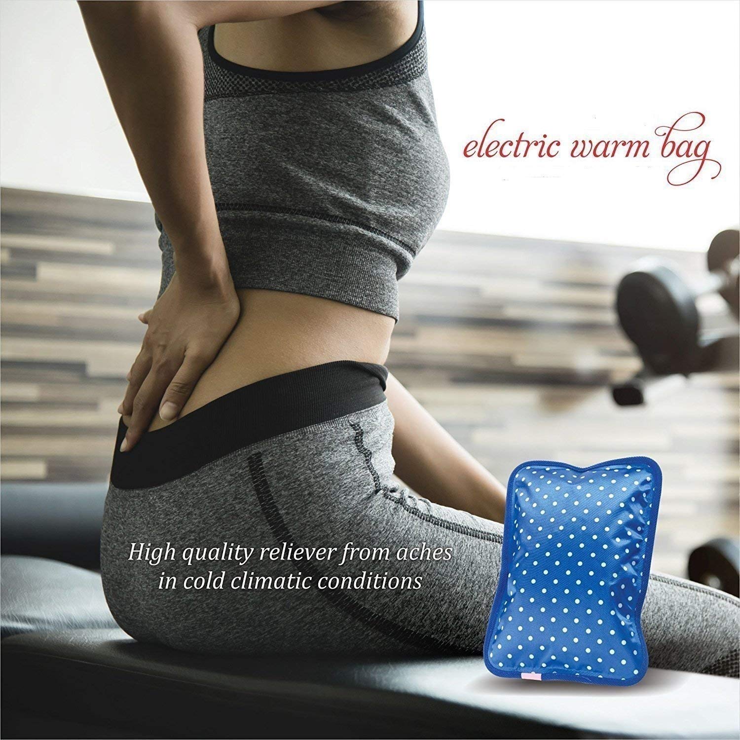 WALBERRIE heating bag, hot water bags for pain relief, heating bag electric gel, Heating Gel Pad-Heat Pouch Hot Water Bottle Bag with gel for pain relief(Multi Color) 3