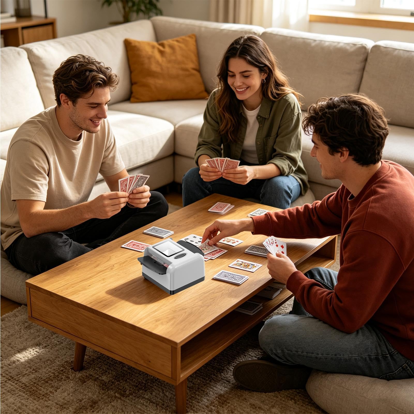 Mixer Di Carte Veloce 2 Giochi Automatici Elettrico Con Batteria