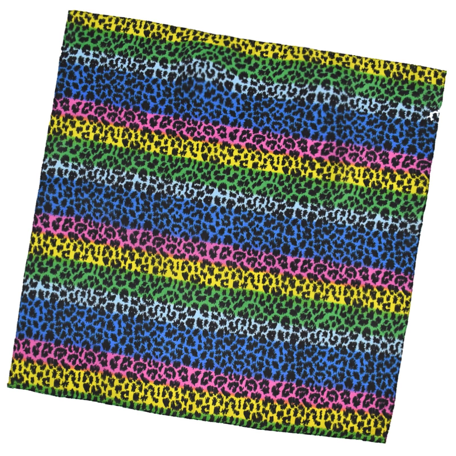 Animal Print Bandana Scarf For Women Men Fashion Square Neckerchief Outdoor Motorcycling Scarf Street Wear Headwrap