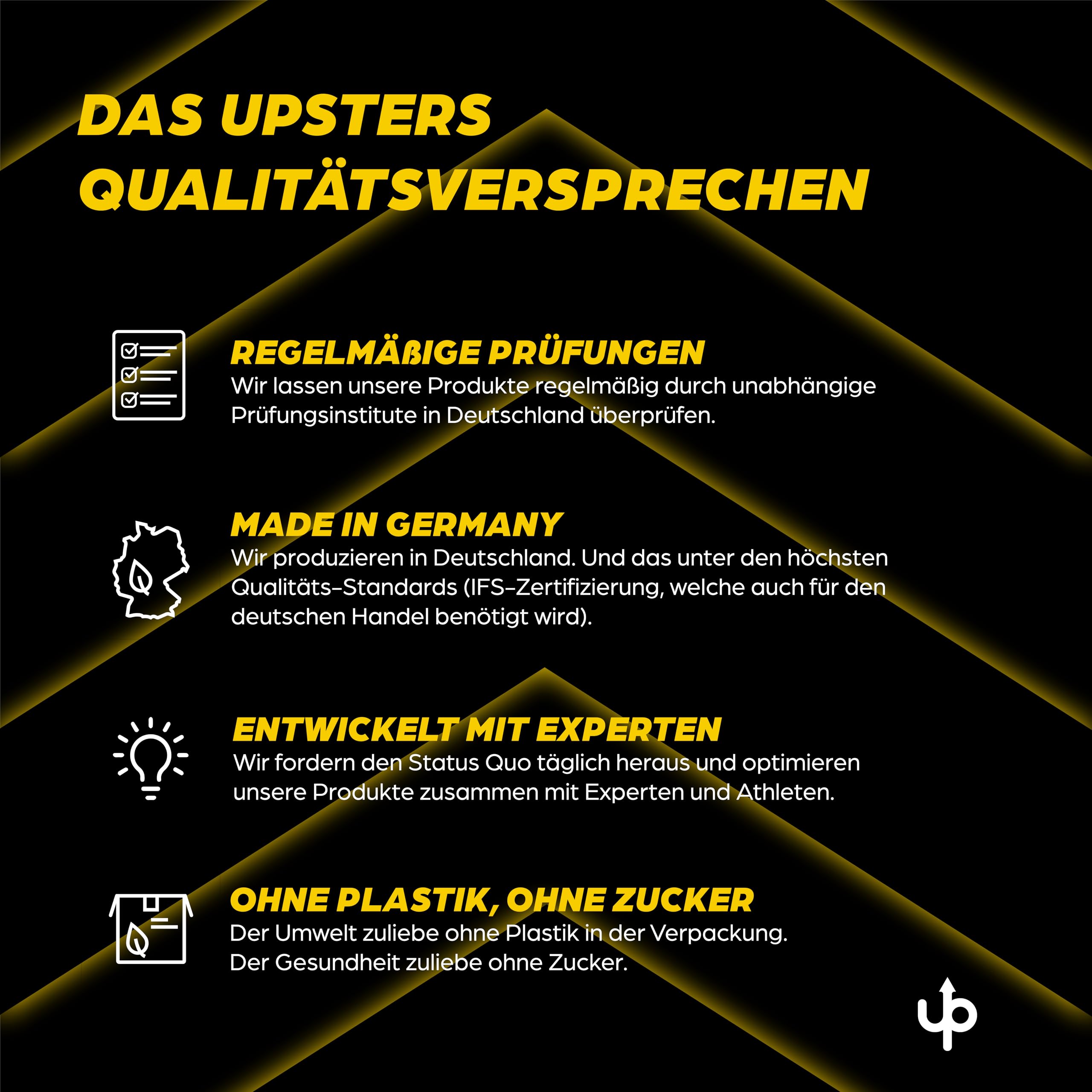 Upsters Energylytes Lit Lemon | Elektrolyt Pulver mit 160 mg Koffein & L-Tyrosin | Zuckerfrei | Hydration & Fokus | Für Sport, Arbeit & aktive Tage | 30 Portionen