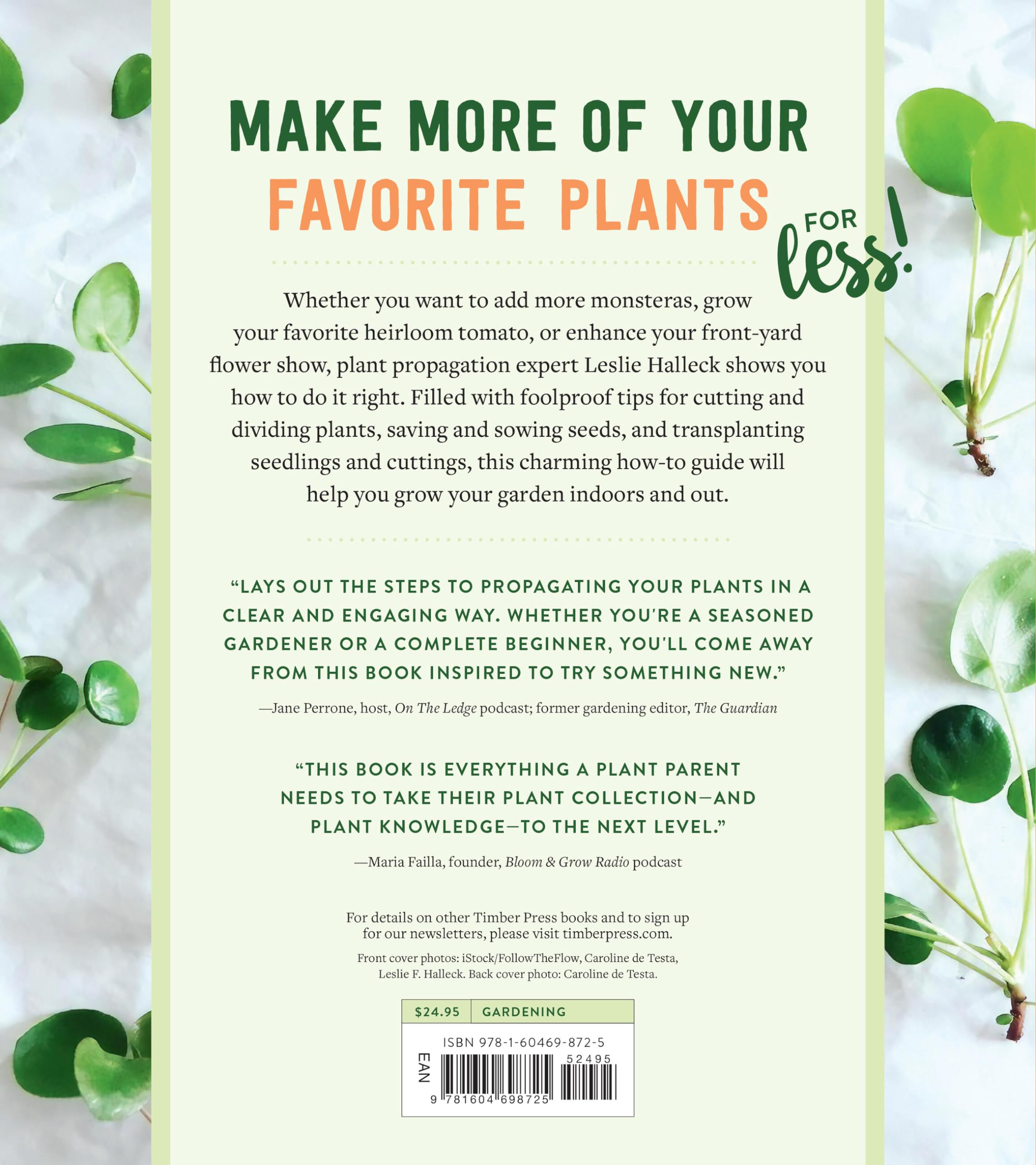 Plant Parenting: Easy Ways to Make More Houseplants, Vegetables, and Flowers