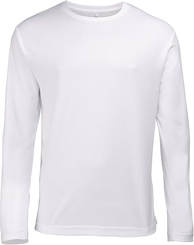 long sleeve white tee