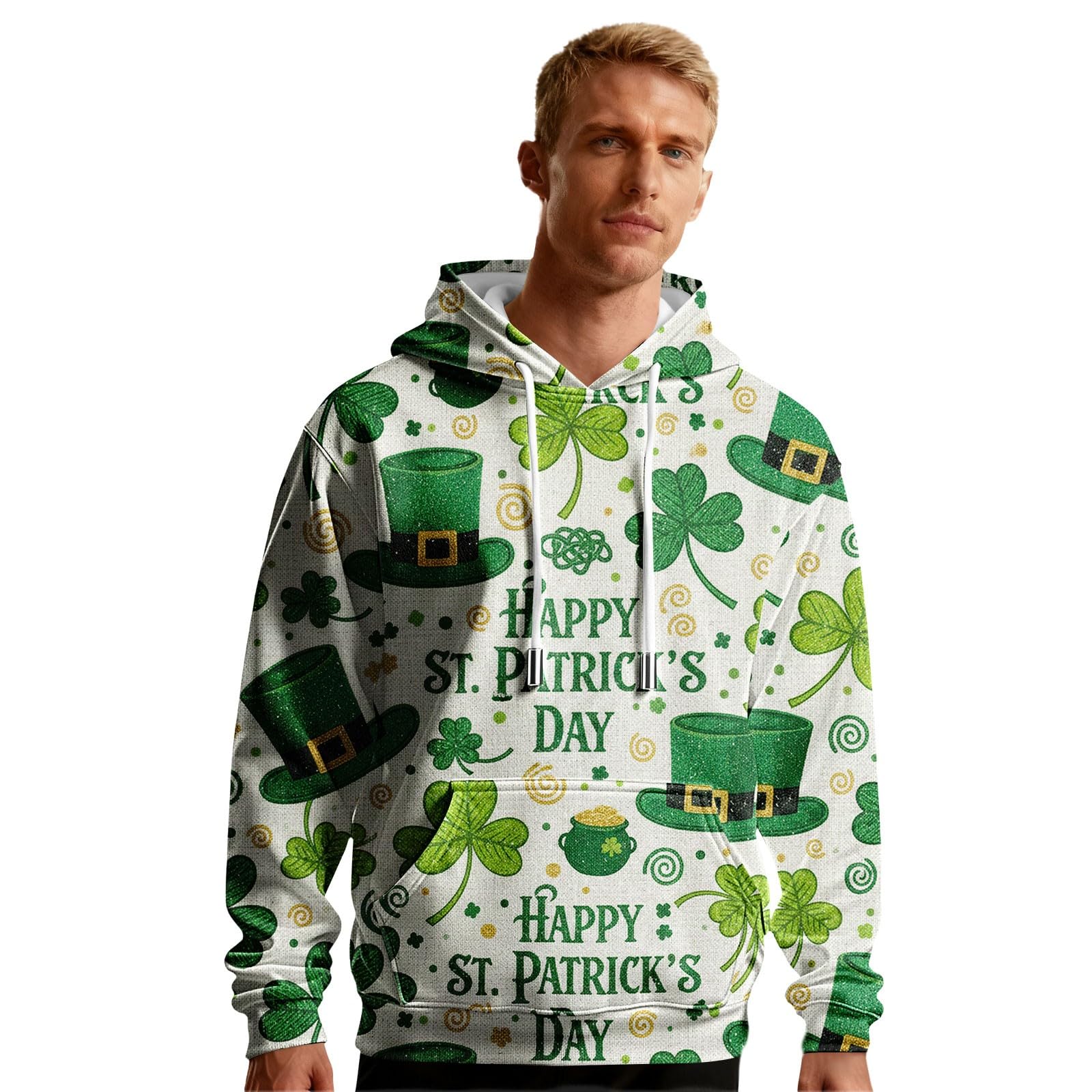Ropa de protección solar sudadera con capucha verde claro XXXL 6