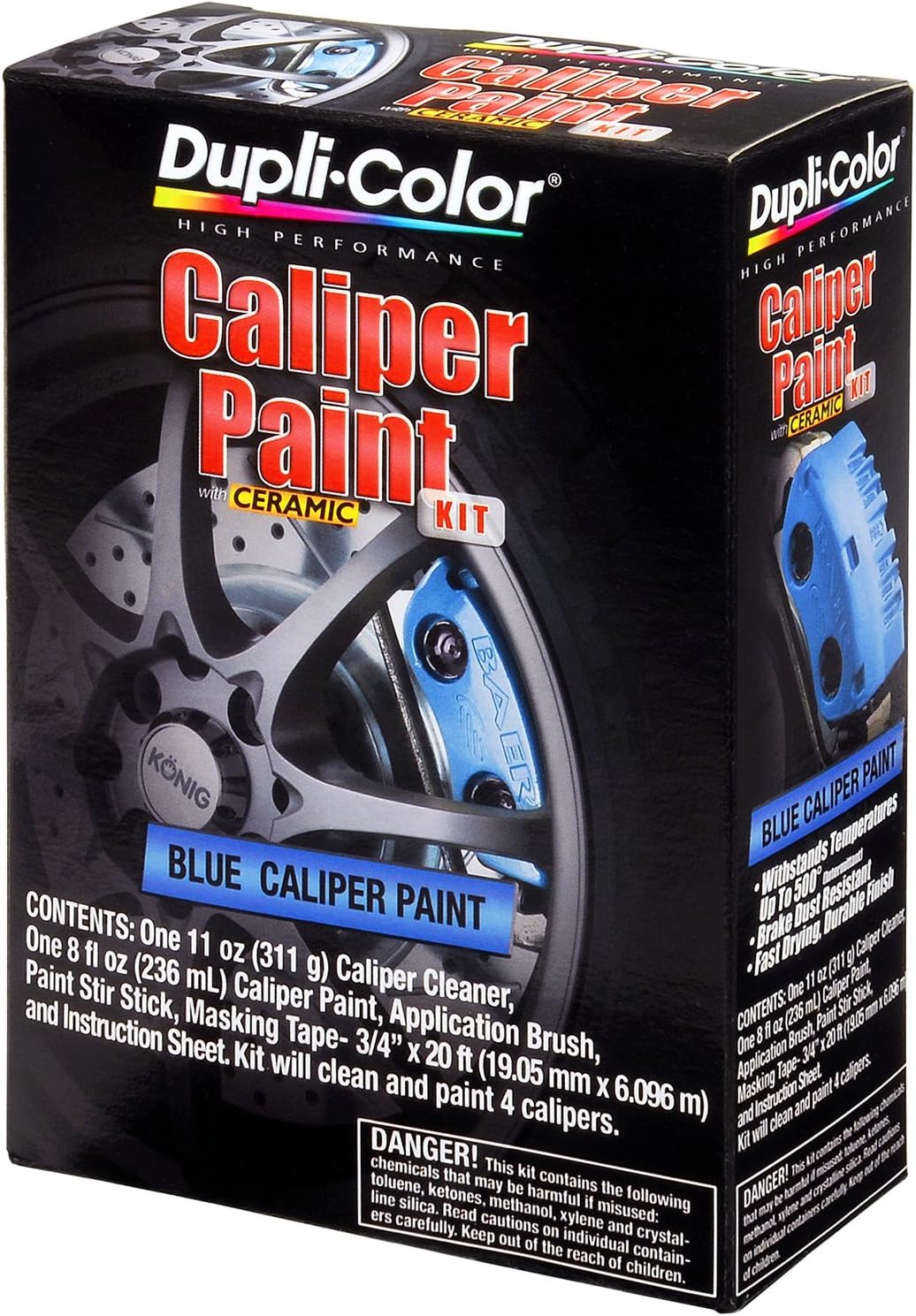 DupliColor BCP404 Blue Brake Caliper Kit Automotive