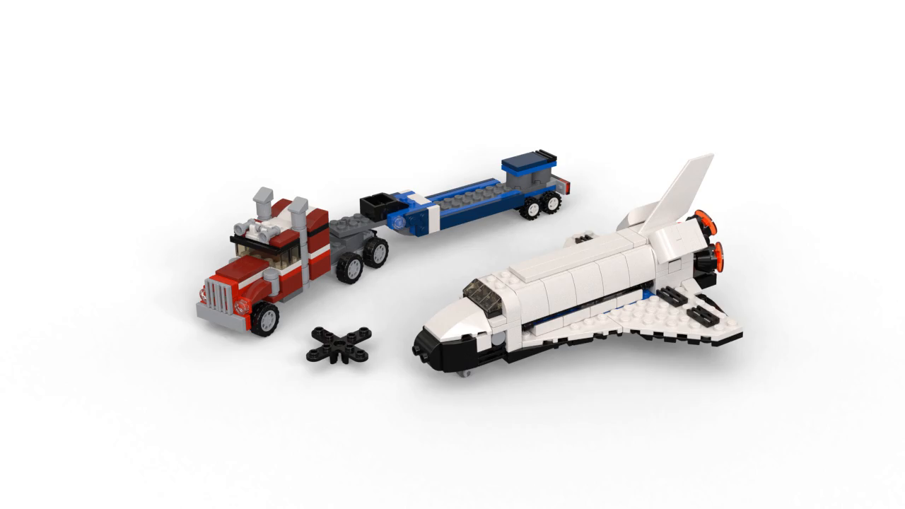 LEGO 31091 Creator Transporter für Space Shuttle – Bild 7