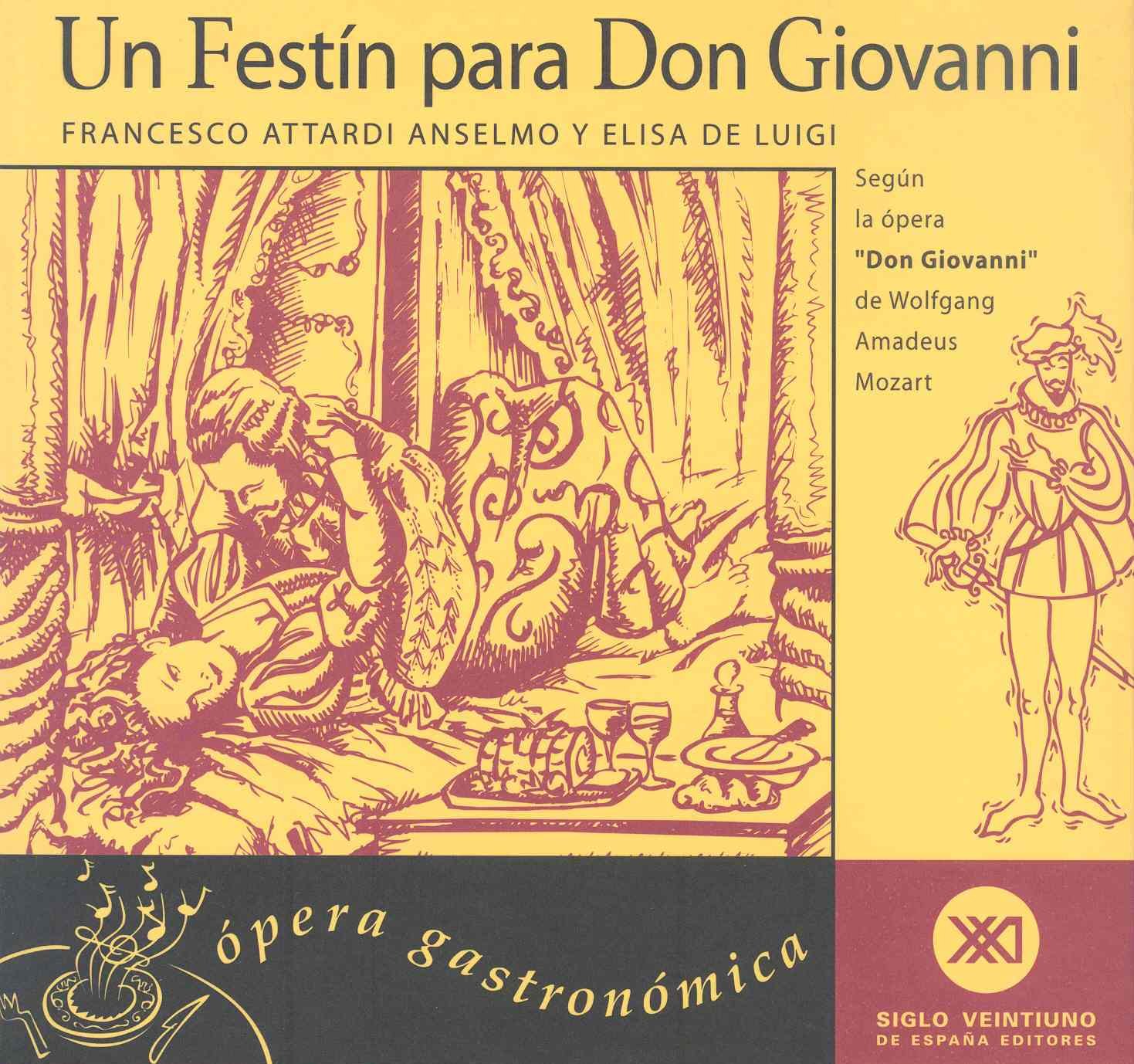 Un Festin Para Don Giovanni opera gastronomica le cadeau idéal