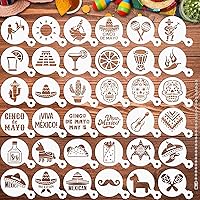Vista 11 de JULBEAR 36 Piezas de Plantillas Reutilizables para Galletas del Día de la Madre y del Día del Padre, Moldes para Tartas, Herramientas