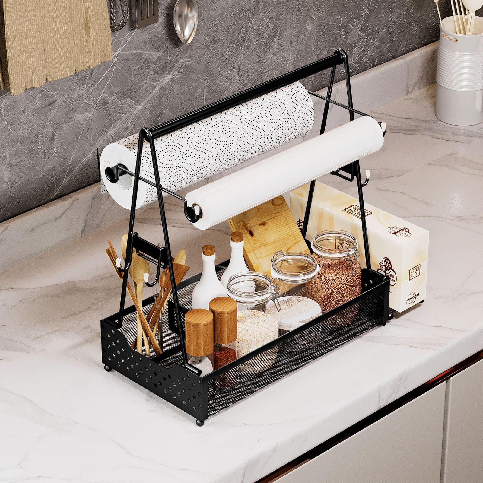 Picnic Condiment Organizer Caddy, pojemnik na