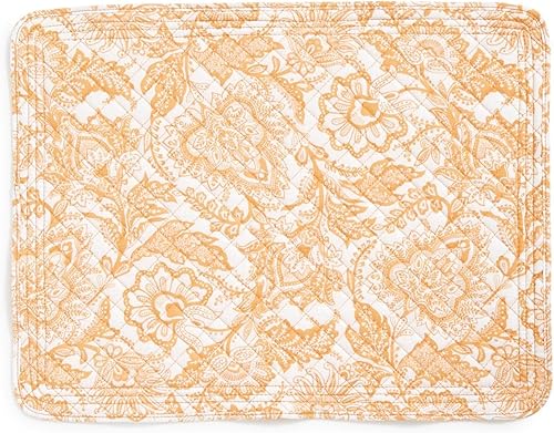 Miniatura 2 de Juego de 2 manteles individuales reversibles de algodón