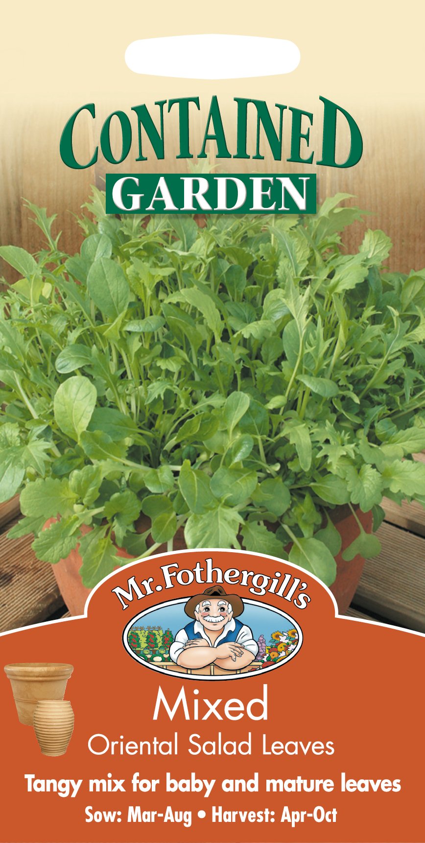 Mr. Fothergill's Oriental Salad Leaves Mixed Seeds