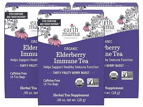 Miniatura 21 de Té calmante para la garganta con flor de saúco para apoyo inmunológico Formulado sin regaliz Seguro para niños y durante el embarazo, 16