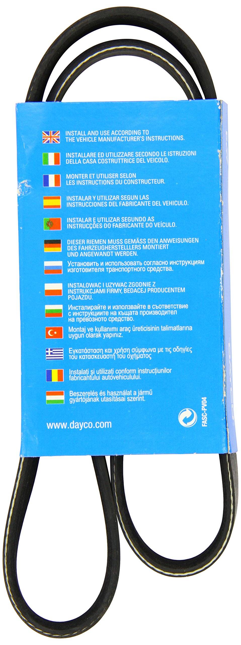 DAYCO Keilrippenriemen 6PK996 - Metzger Ersatzriemen Für Verschiedene Fahrzeuge